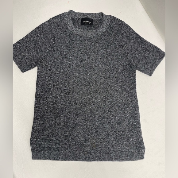 Zara Knit womens top size Small charcoal color - Picture 1 of 4